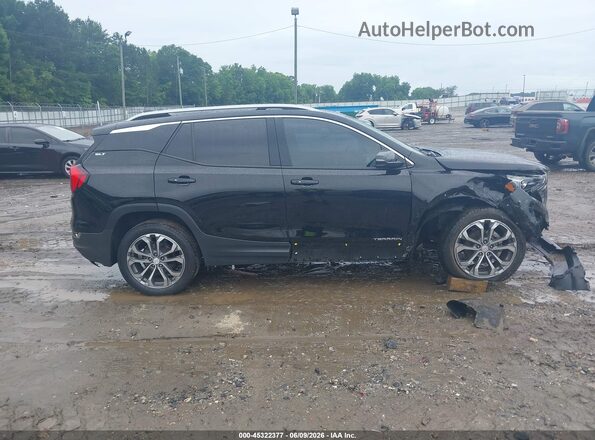 3GKALPEV2JL309437 2018 GMC TERRAIN Black Rear interior view