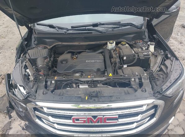3GKALPEV2JL309437 2018 GMC TERRAIN Black Rear view