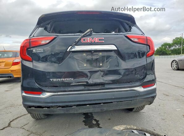 3GKALPEV2LL136957 2020 GMC TERRAIN Black Rear view