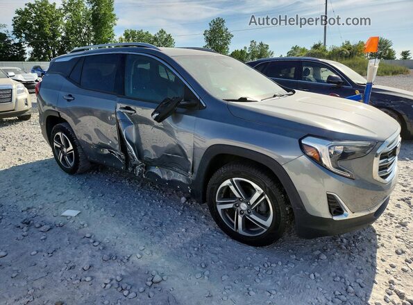 3GKALPEV2LL202780 2020 GMC TERRAIN Gray Front right