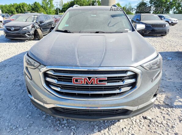 3GKALPEV2LL202780 2020 GMC TERRAIN Gray Front view