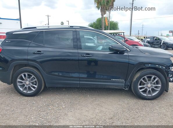 3GKALPEV2NL119367 2022 GMC TERRAIN Black Widok wnętrza 360 stopni
