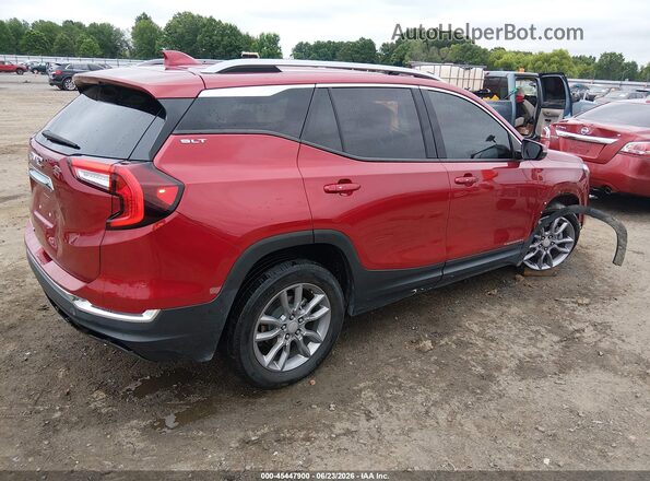 3GKALPEV2NL146570 2022 GMC TERRAIN Red Задня права чверть