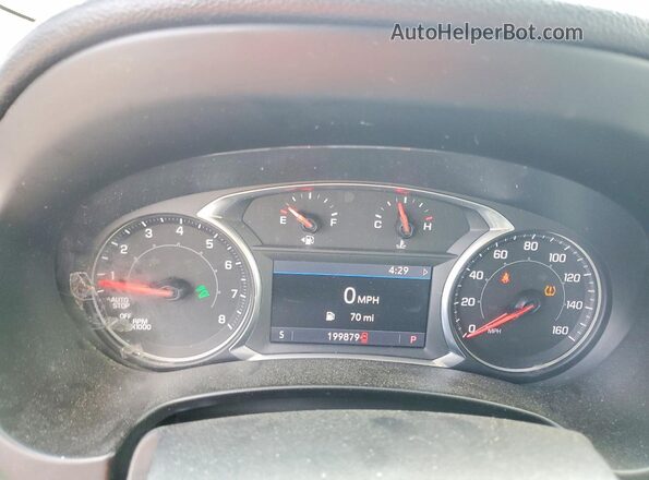 3GKALPEV3KL161008 2019 GMC TERRAIN White ხელსაწყოთა პანელის ხედი