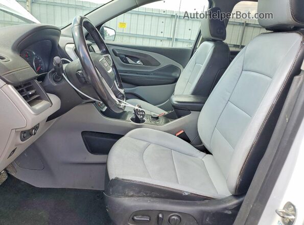 3GKALPEV3KL161008 2019 GMC TERRAIN White წინა სალონის ხედი