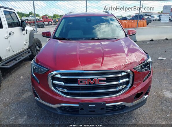 3GKALPEV3KL235351 2019 GMC TERRAIN Red Вид щитка приладів