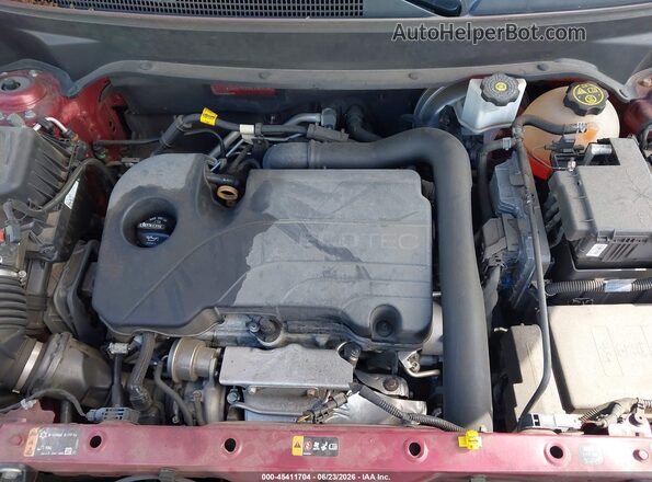 3GKALPEV3KL235351 2019 GMC TERRAIN Red Вид ззаду