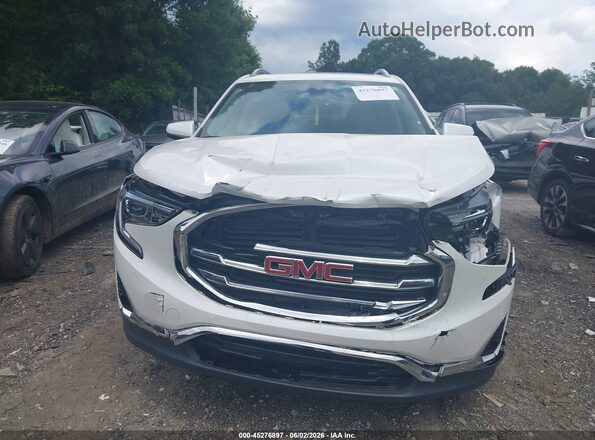 3GKALPEV3LL287175 2020 GMC TERRAIN White Instrument cluster view