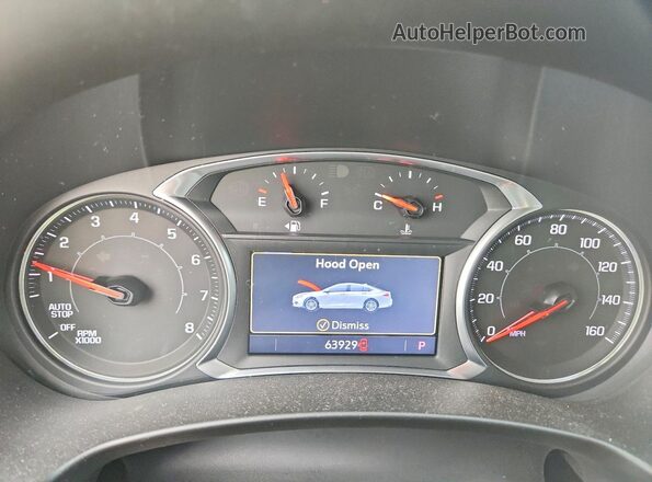 3GKALPEV3ML385530 2021 GMC TERRAIN Silver Vista del cuadro de instrumentos