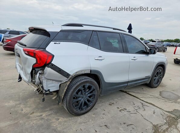 3GKALPEV3ML385530 2021 GMC TERRAIN Silver Trasero derecho