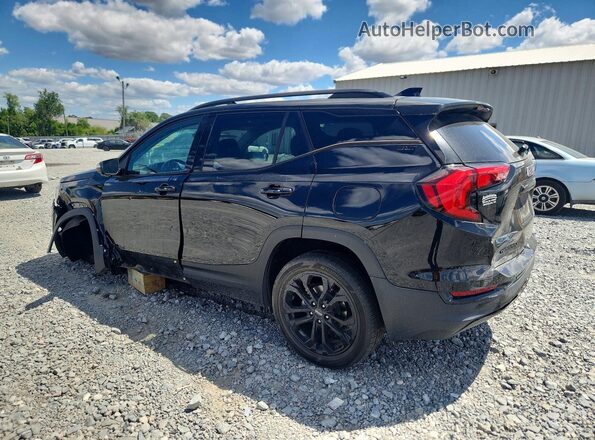 3GKALPEV3ML403167 2021 GMC TERRAIN Black Հետևի ձախ