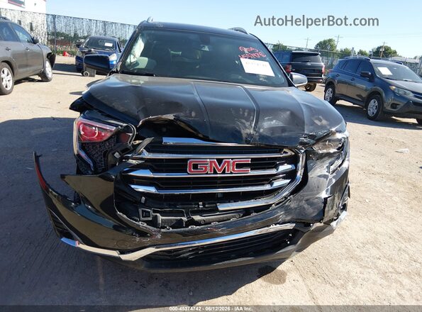 3GKALPEV4JL386469 2018 GMC TERRAIN Black Դիմացի տեսք