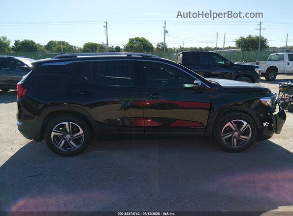 3GKALPEV4JL386469 2018 GMC TERRAIN Black Սալոնի հետևի տեսք