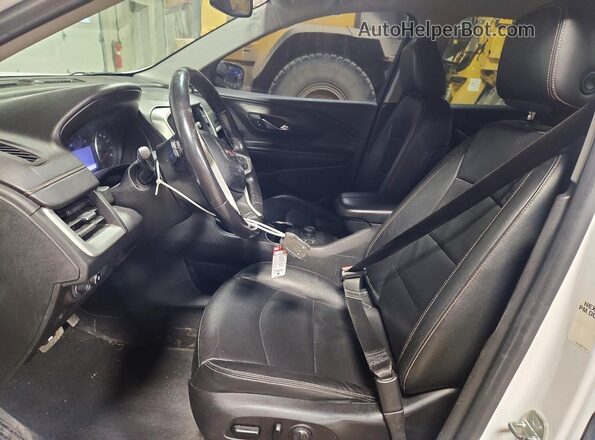 3GKALPEV4KL221765 2019 GMC TERRAIN White Vista interior delantera