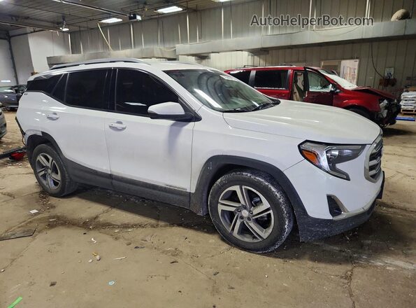 3GKALPEV4KL221765 2019 GMC TERRAIN White Delantero derecho
