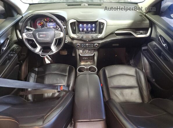 3GKALPEV4KL221765 2019 GMC TERRAIN White Vista del salpicadero