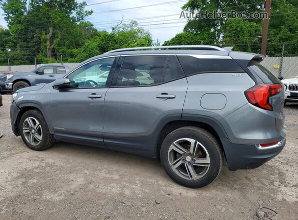 3GKALPEV4KL306654 2019 GMC TERRAIN Gray Trasero izquierdo