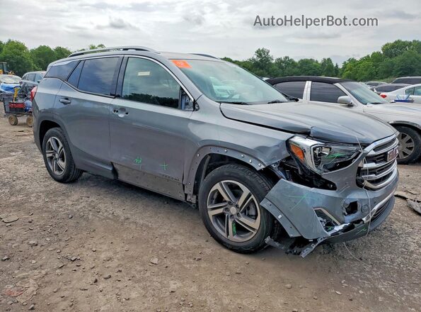 3GKALPEV4KL306654 2019 GMC TERRAIN Gray Delantero derecho