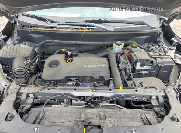 3GKALPEV4KL306654 2019 GMC TERRAIN Gray Vista del compartimento del motor