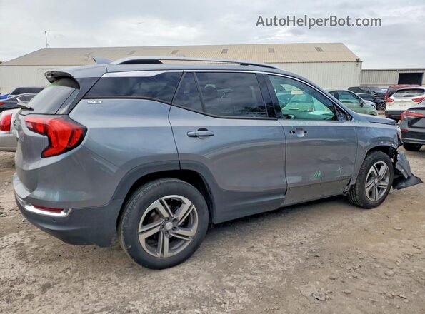 3GKALPEV4KL306654 2019 GMC TERRAIN Gray Trasero derecho