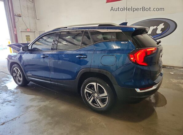 3GKALPEV4ML361544 2021 GMC TERRAIN Blue უკანა მარცხენა