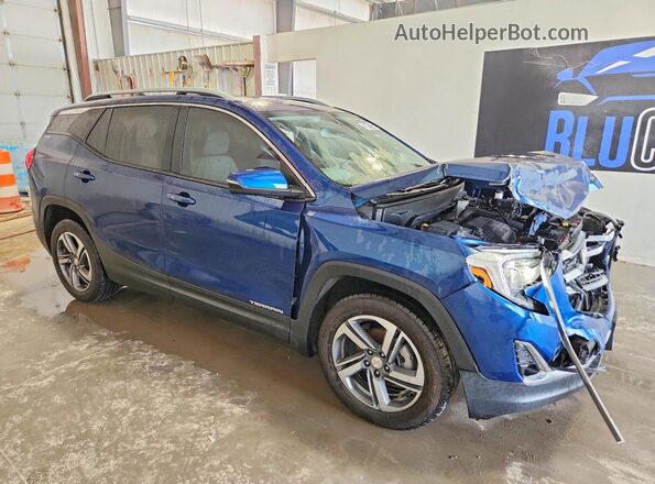 3GKALPEV4ML361544 2021 GMC TERRAIN Blue წინა მარჯვენა