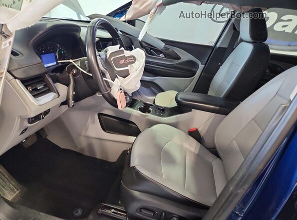 3GKALPEV4ML361544 2021 GMC TERRAIN Blue წინა სალონის ხედი