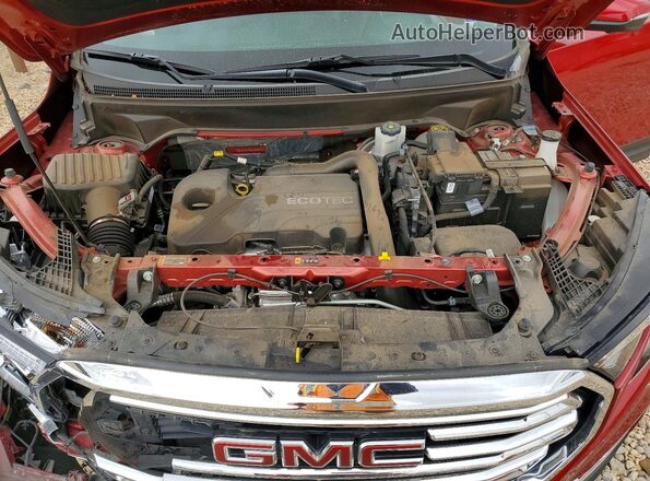 3GKALPEV4NL108791 2022 GMC TERRAIN Red Engine compartment view