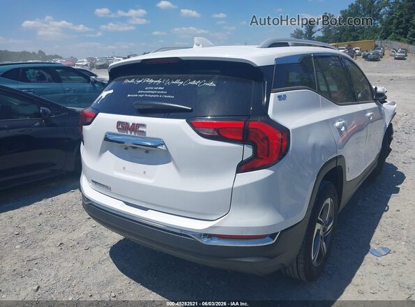 3GKALPEV5KL173824 2019 GMC TERRAIN White Задня права чверть