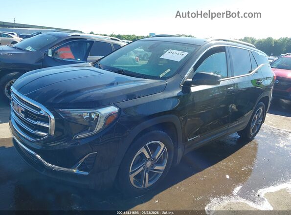 3GKALPEV5LL148309 2020 GMC TERRAIN Black Передня ліва чверть