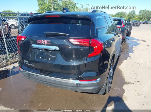 3GKALPEV5LL148309 2020 GMC TERRAIN Black Задня права чверть