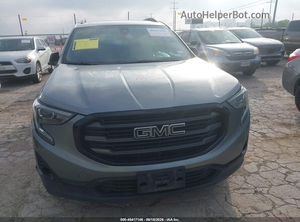 3GKALPEV5LL177499 2020 GMC TERRAIN Gray Вид задньої частини салону