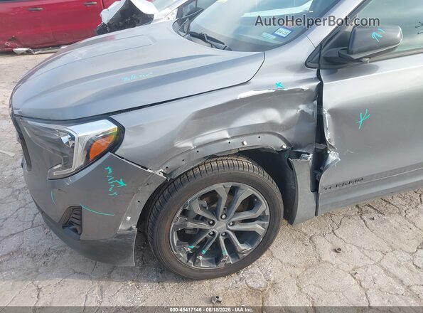 3GKALPEV5LL177499 2020 GMC TERRAIN Gray Вид спереду