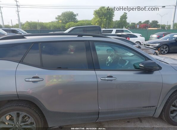 3GKALPEV5LL177499 2020 GMC TERRAIN Gray Панорамний вид салону 360°