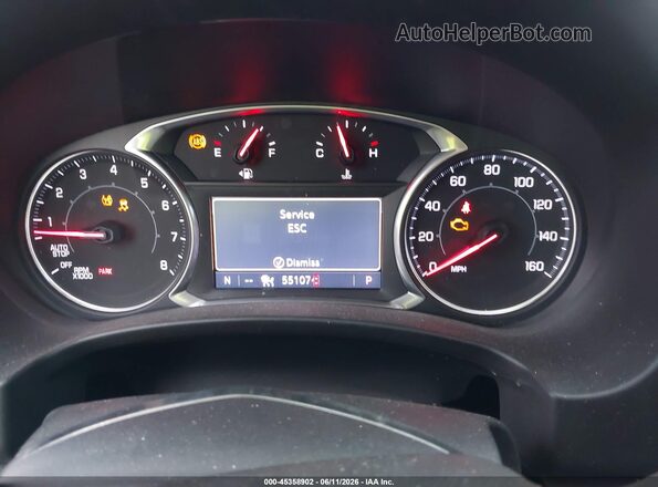 3GKALPEV5LL211988 2020 GMC TERRAIN Black Vista de los asientos traseros