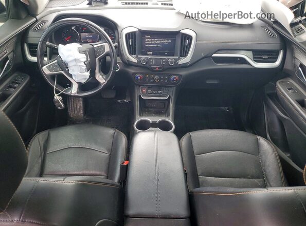 3GKALPEV5ML304317 2021 GMC TERRAIN White წინა პანელის ხედი
