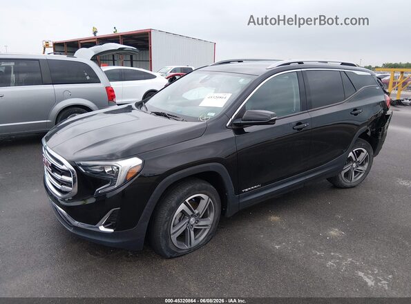 3GKALPEV6LL244109 2020 GMC TERRAIN Black Przód lewy