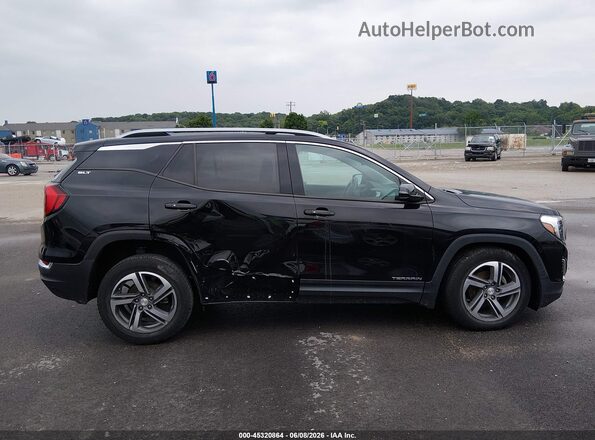 3GKALPEV6LL244109 2020 GMC TERRAIN Black Widok wnętrza 360 stopni