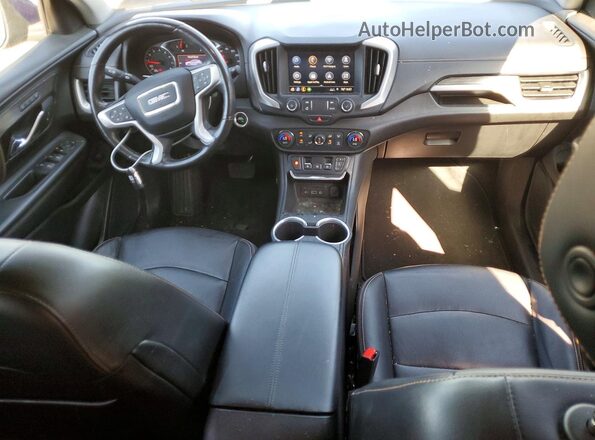 3GKALPEV6ML334894 2021 GMC TERRAIN Blue Widok deski rozdzielczej