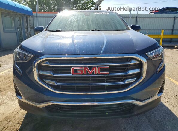 3GKALPEV6ML334894 2021 GMC TERRAIN Blue Widok z przodu