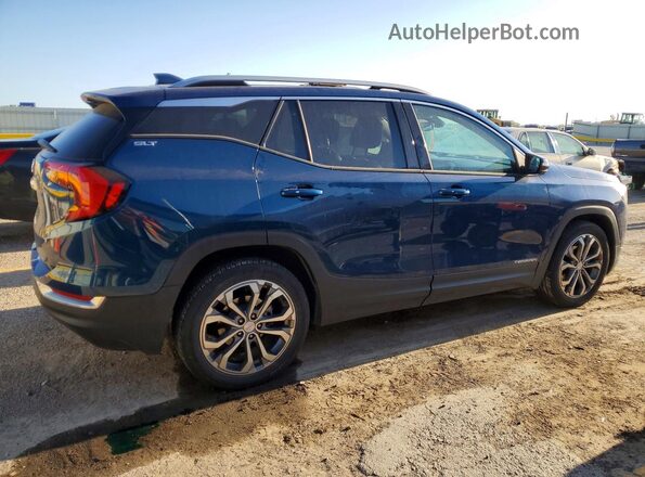 3GKALPEV6ML334894 2021 GMC TERRAIN Blue Tył prawy
