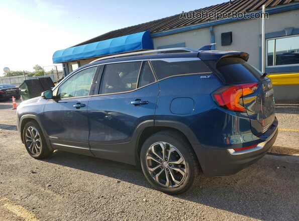 3GKALPEV6ML334894 2021 GMC TERRAIN Blue Tył lewy