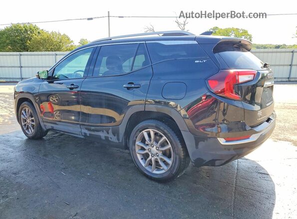 3GKALPEV6NL215051 2022 GMC TERRAIN Черный Задняя левая четверть