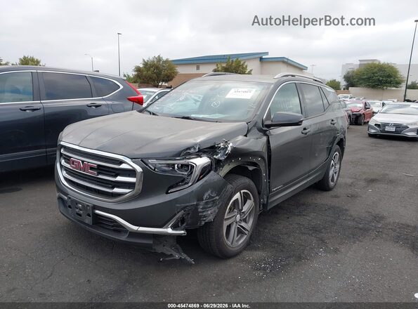 3GKALPEV7ML328585 2021 GMC TERRAIN Gray Передня ліва чверть
