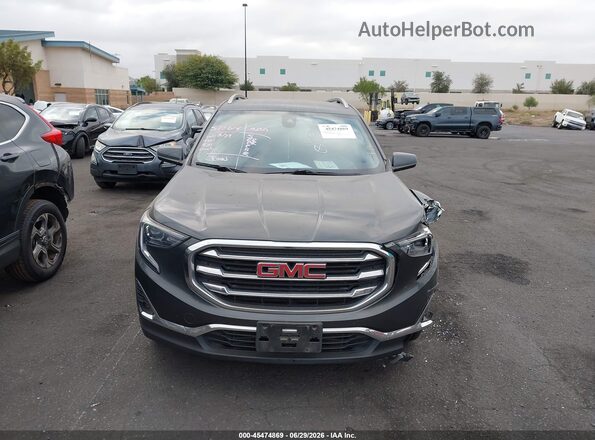 3GKALPEV7ML328585 2021 GMC TERRAIN Gray Вид щитка приладів