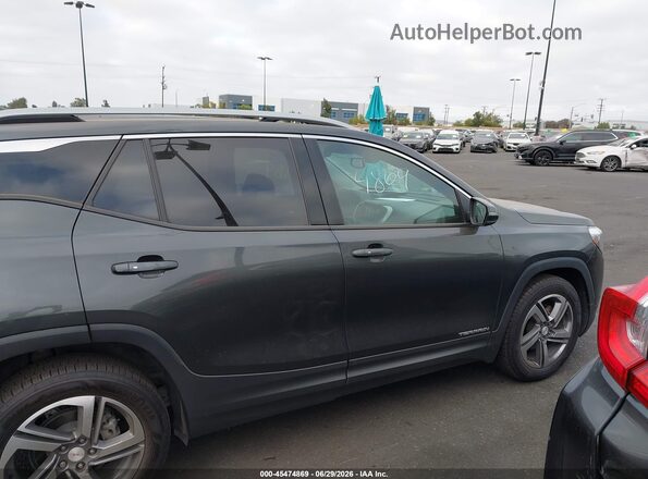 3GKALPEV7ML328585 2021 GMC TERRAIN Gray Вид задньої частини салону