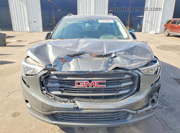 3GKALPEV7ML336198 2021 GMC TERRAIN Gray Front view