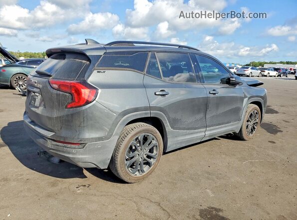 3GKALPEV7ML336198 2021 GMC TERRAIN Gray Rear right