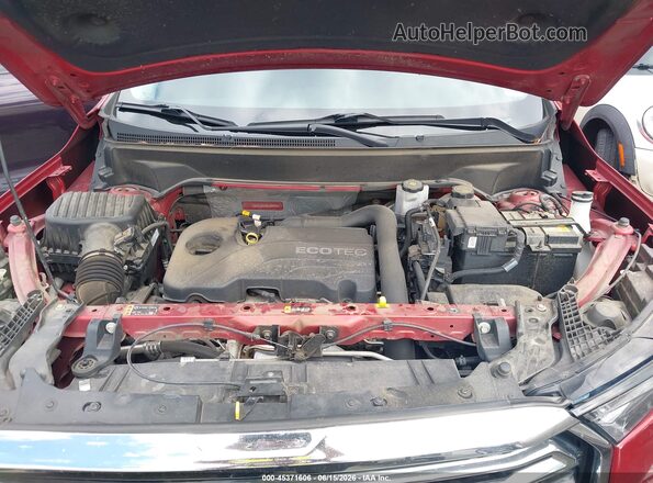3GKALPEV7NL159167 2022 GMC TERRAIN Red Вид ззаду