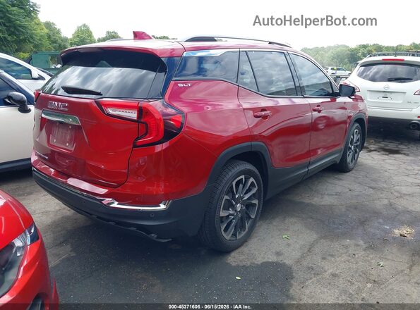 3GKALPEV7NL159167 2022 GMC TERRAIN Red Задня права чверть